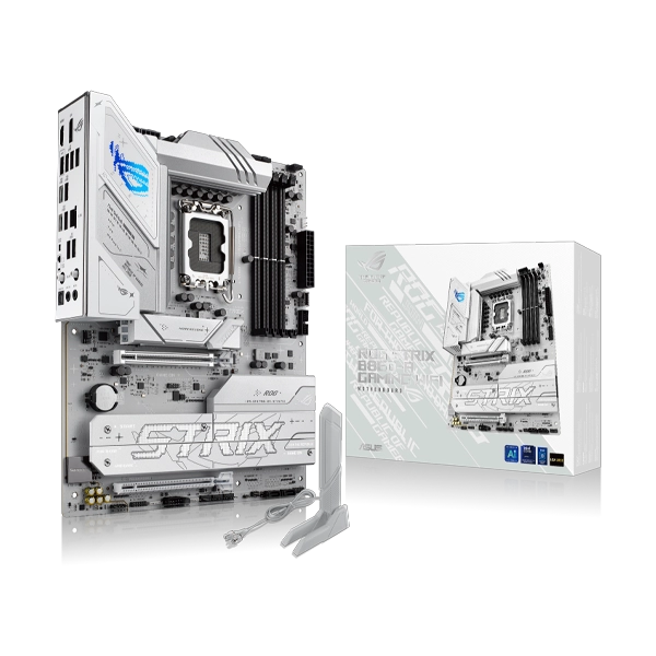 ASUS ROG STRIX B860-A Gaming White WIFI Motherboard ASUS ROG STRIX B860-A Gaming White WIFI Motherboard