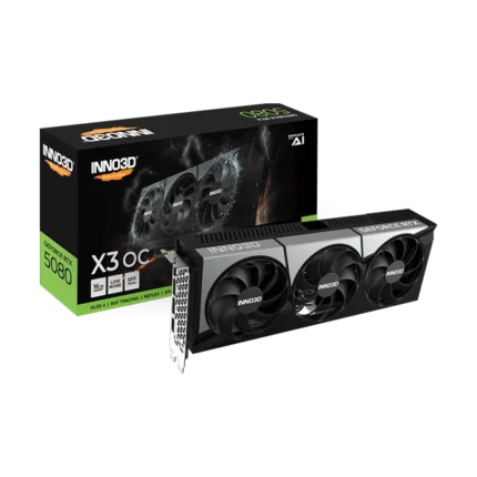 Inno3d Geforce RTX 5080 X3 OC Black 16GB Graphics Card